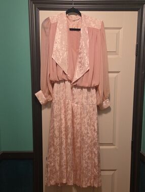 1980s Roché De Paris France Dress
